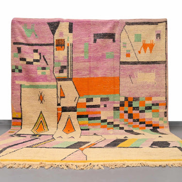 Vintage Berber Rug, Moroccan Custom made - Ettilux Home